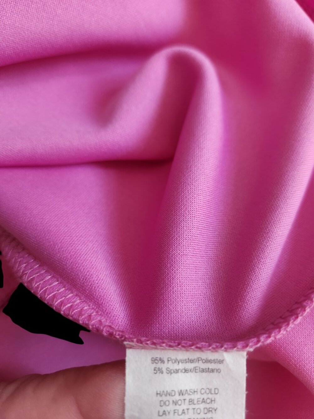 💖 Carole Christian Pink Bow Back Dress Large NWT 💖 - Picture 11 of 11